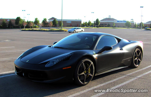Ferrari 458 Italia spotted in Columbus, Ohio