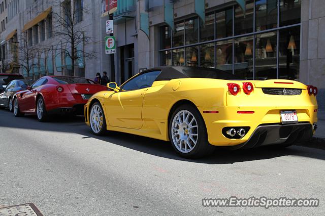 Ferrari F430 spotted in Boston, Massachusetts