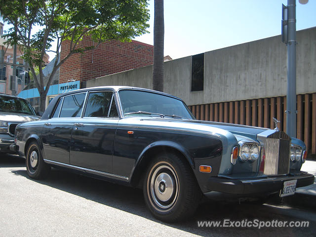 Rolls Royce Silver Shadow spotted in Beverly Hills, California