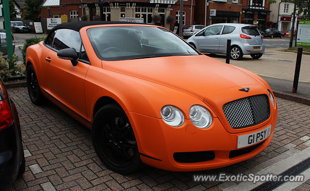 Bentley Continental spotted in Ascot, United Kingdom