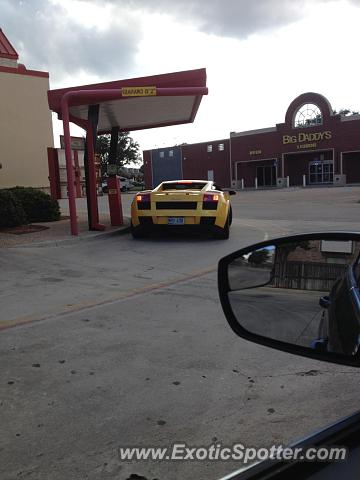 Lamborghini Gallardo spotted in Arlington, Texas