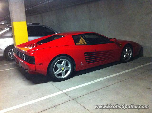 Ferrari Testarossa spotted in Cupertino, United States