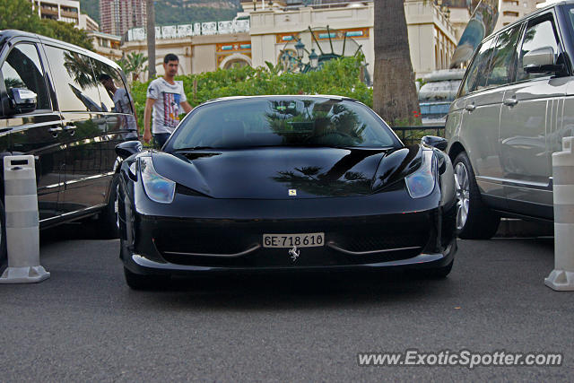 Ferrari 458 Italia spotted in Monte-carlo, Monaco