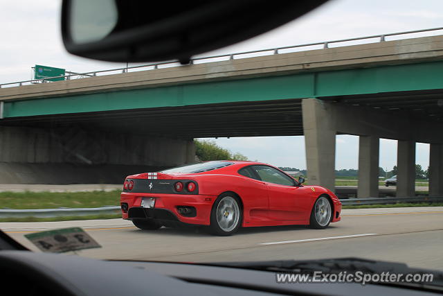 Ferrari 360 Modena spotted in Springfield, Illinois