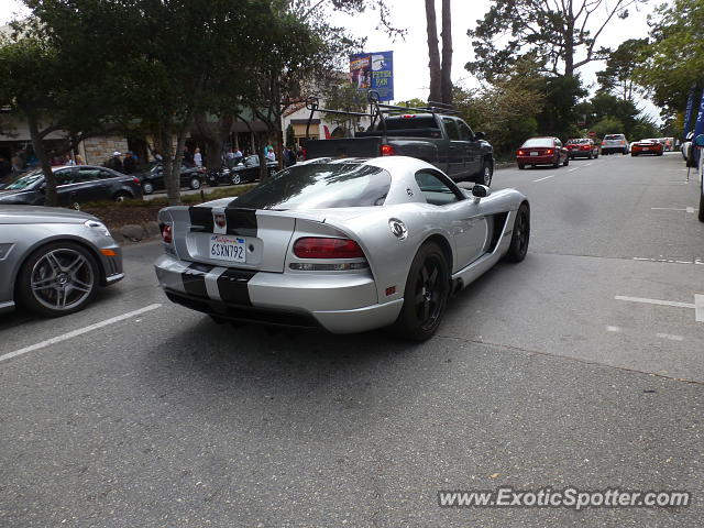 Dodge Viper spotted in Carmel, California