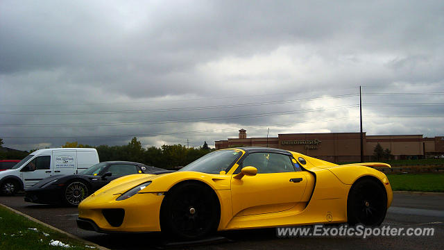 Porsche 918 Spyder spotted in Lakewood, Colorado