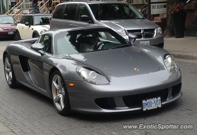 Porsche Carrera GT spotted in Toronto, Canada