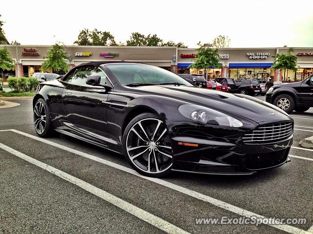 Aston Martin DBS spotted in Reston, Virginia