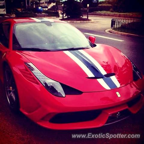 Ferrari 458 Italia spotted in Monaco, Monaco