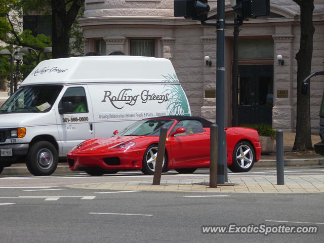 Ferrari 360 Modena spotted in Washington, D.C., United States