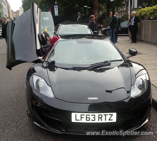 Mclaren MP4-12C spotted in London, United Kingdom