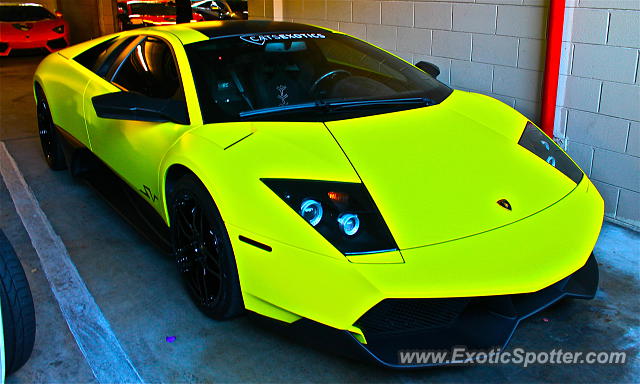 Lamborghini Murcielago spotted in Monterey, California