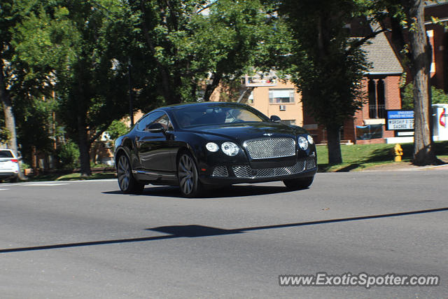 Bentley Continental spotted in Denver, Colorado
