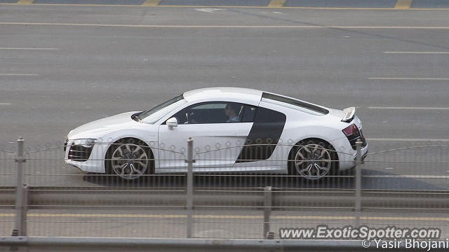 Audi R8 spotted in Dubai, United Arab Emirates