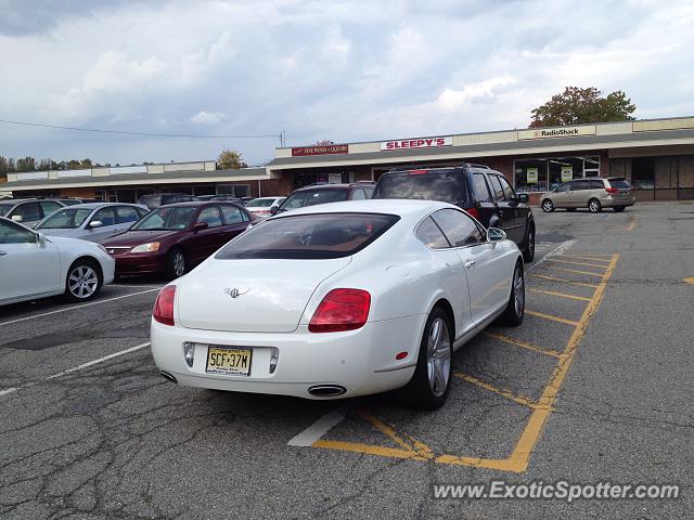 Bentley Continental spotted in Closter, New Jersey