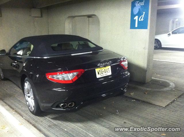 Maserati GranTurismo spotted in Short hills NJ, New Jersey