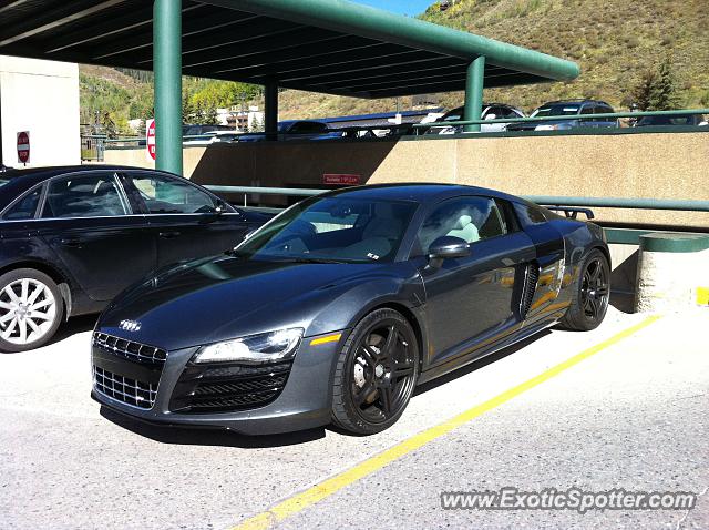 Audi R8 spotted in Vail, Colorado