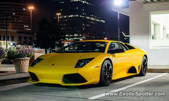 Lamborghini Murcielago spotted in Houston, Texas