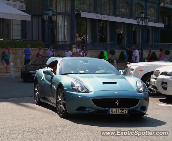 Ferrari California spotted in Monte-Carlo, Monaco