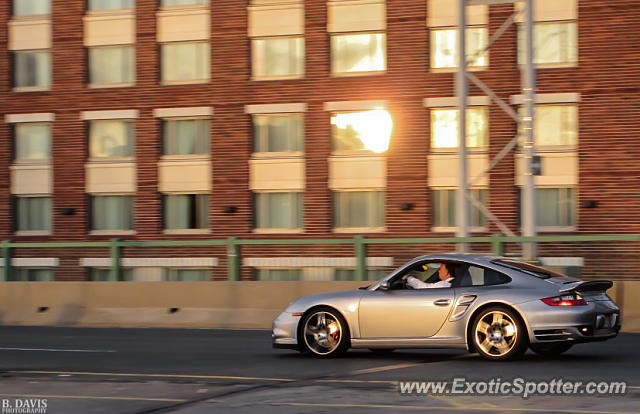 Porsche 911 Turbo spotted in Charlestown, Massachusetts