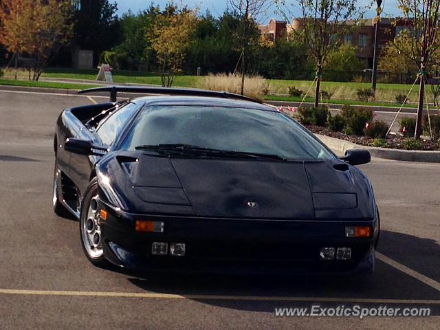 Lamborghini Diablo spotted in Brookfield, Wisconsin