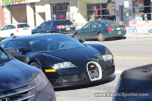 Bugatti Veyron spotted in Devnver, Colorado