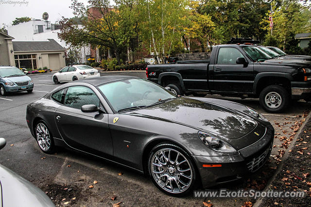 Ferrari 612 spotted in New Canaan, Connecticut