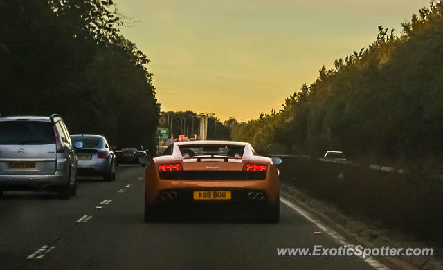 Lamborghini Gallardo spotted in Buckinghamshire, United Kingdom