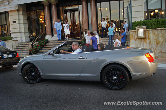 Bentley Continental spotted in Monte-carlo, Monaco