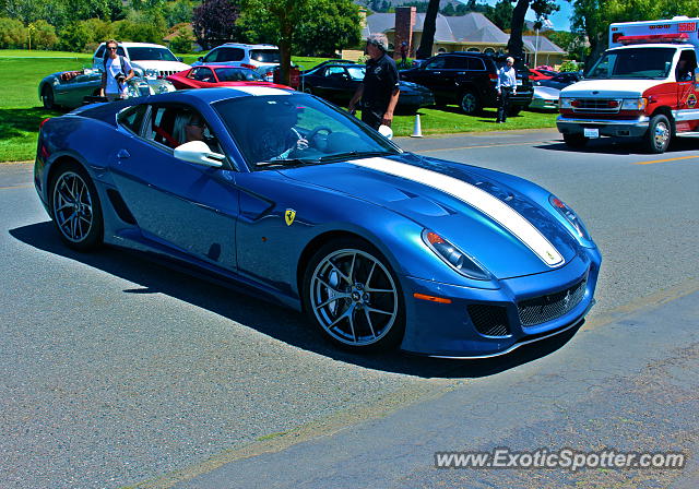 Ferrari 599GTO spotted in Carmel, California
