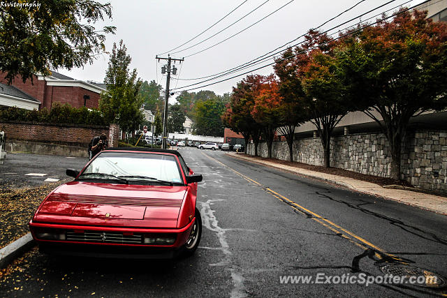 Ferrari Mondial spotted in New Canaan, Connecticut