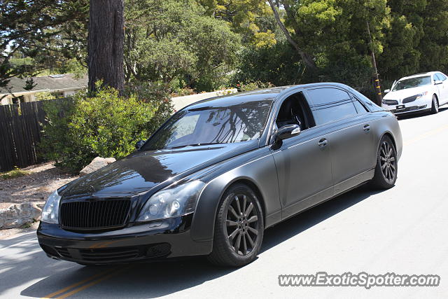 Mercedes Maybach spotted in Pebble Beach, California