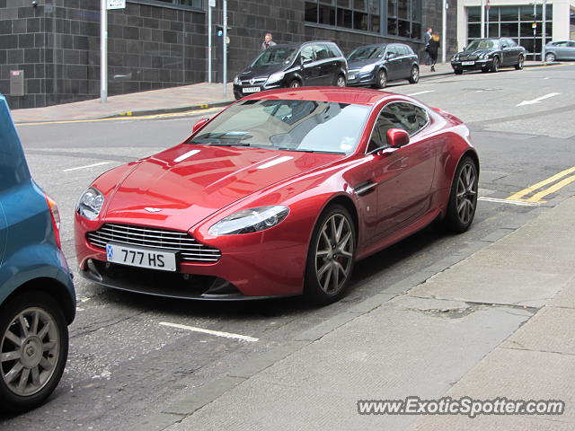 Aston Martin Vantage spotted in Glasgow, United Kingdom
