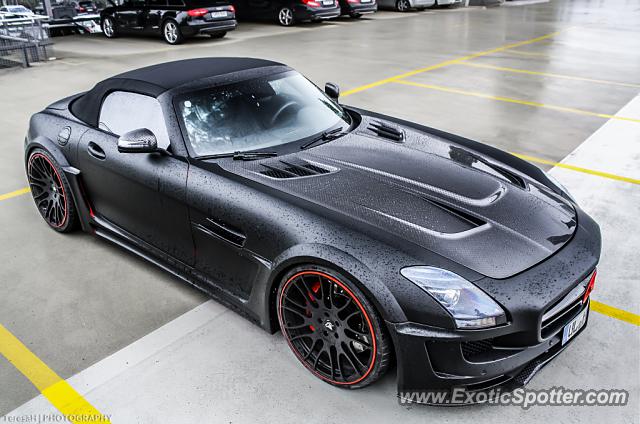 Mercedes SLS AMG spotted in Stuttgart, Germany