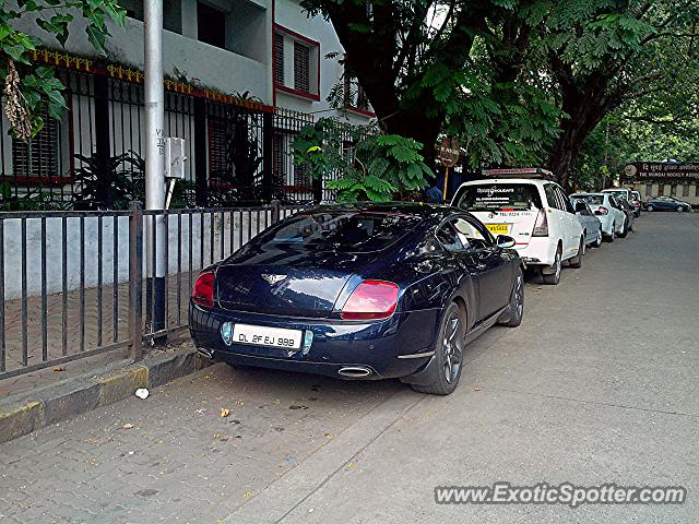 Bentley Continental spotted in Mumbai, India