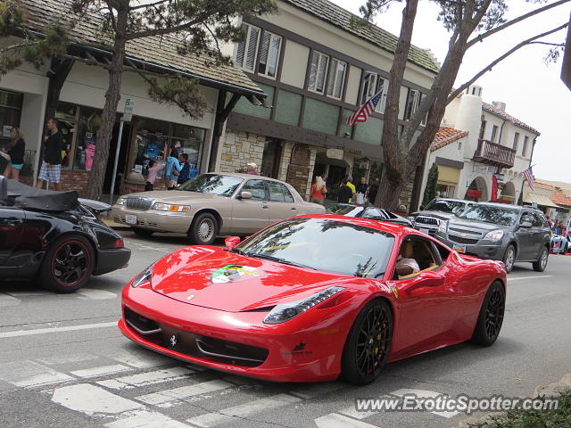 Ferrari 458 Italia spotted in Carmel, California