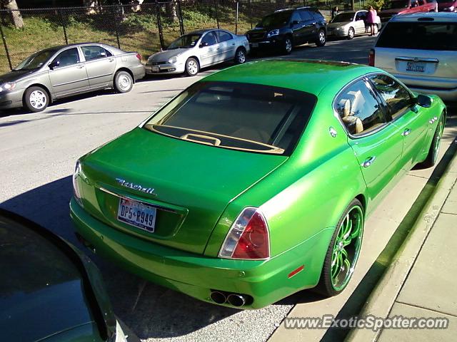 Maserati Quattroporte spotted in Dallas, Texas