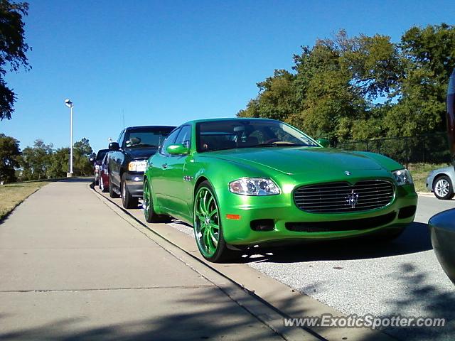 Maserati Quattroporte spotted in Dallas, Texas