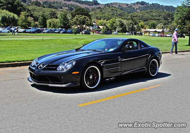 Mercedes SLR spotted in Carmel, California