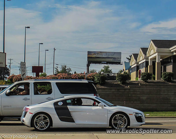 Audi R8 spotted in Canton, Ohio