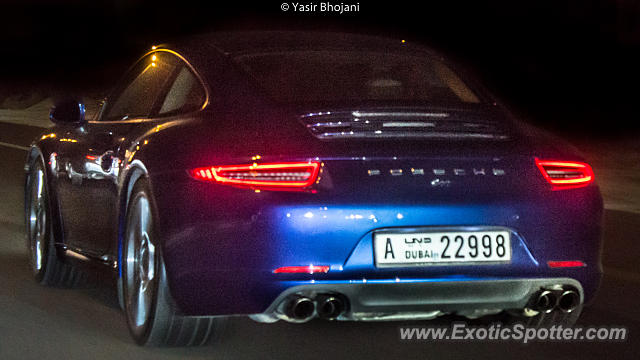Porsche 911 spotted in Dubai, United Arab Emirates