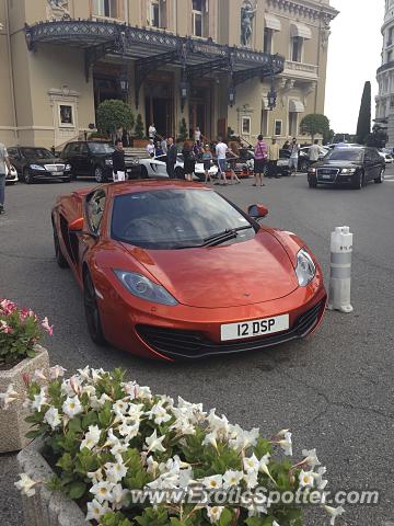 Mclaren MP4-12C spotted in Monte Carlo, Monaco