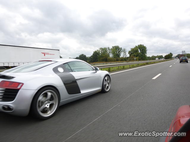 Audi R8 spotted in Valenciennes, France
