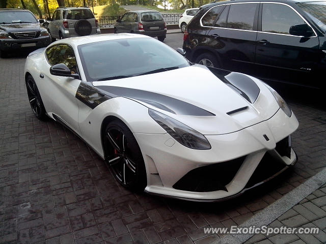Ferrari F12 spotted in Kiev, Ukraine