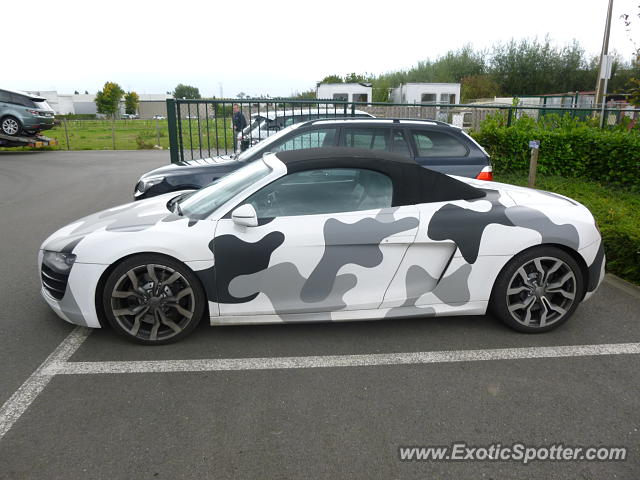 Audi R8 spotted in Antwerp, Belgium