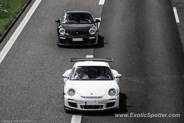 Porsche 911 GT3 spotted in Stuttgart, Germany