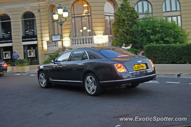 Bentley Mulsanne spotted in Monte-carlo, Monaco