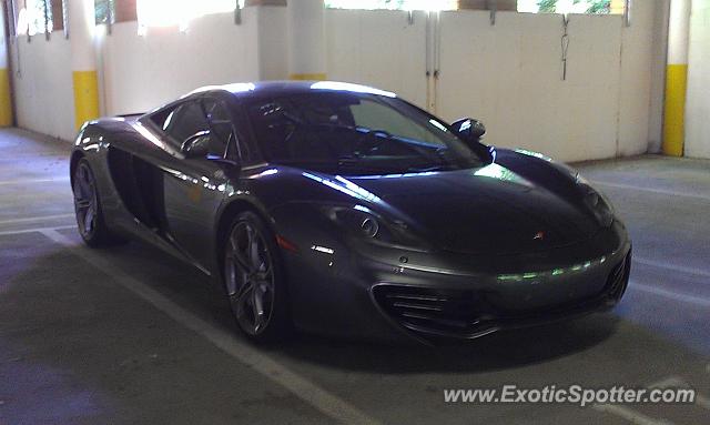 Mclaren MP4-12C spotted in Sunnyvale, California