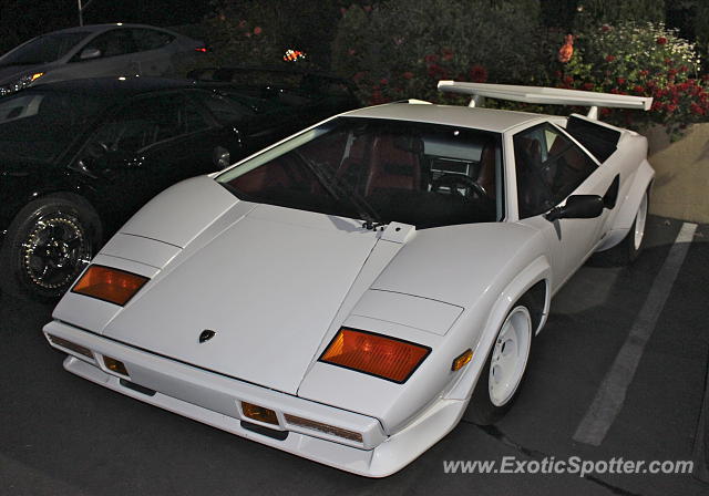 Lamborghini Countach spotted in Carmel, California