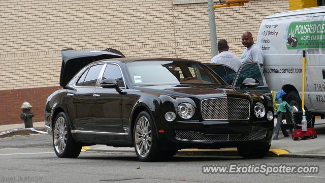 Bentley Mulsanne spotted in Manhattan, New York
